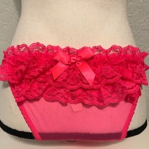 Victoria’s Secret Sexy Panty Hot Pink Lace